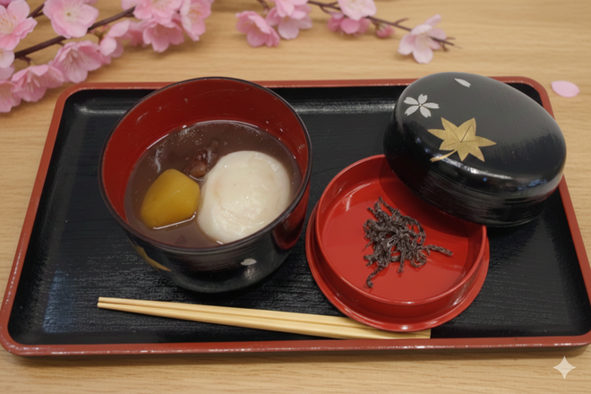 厄除け「招福天ぜんざい」の販売