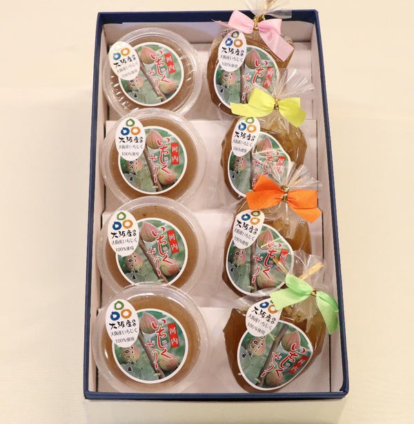 【進物・お土産】大阪産(もん) いちじくゼリー 8個 | 御菓子司かつら屋|大阪 老舗 富田林