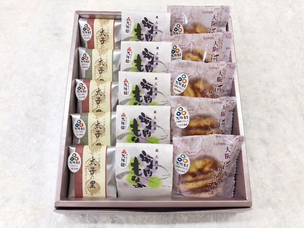 【進物・お土産】大阪産（もん）詰め合わせ 10個  | 御菓子司かつら屋|大阪 老舗 富田林